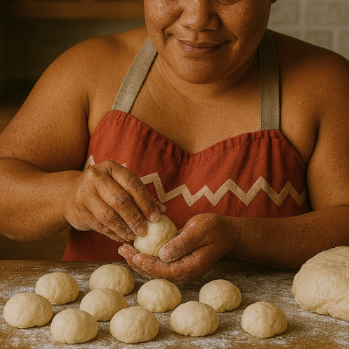 Pani Popo - Samoan Sweet Coconut Buns