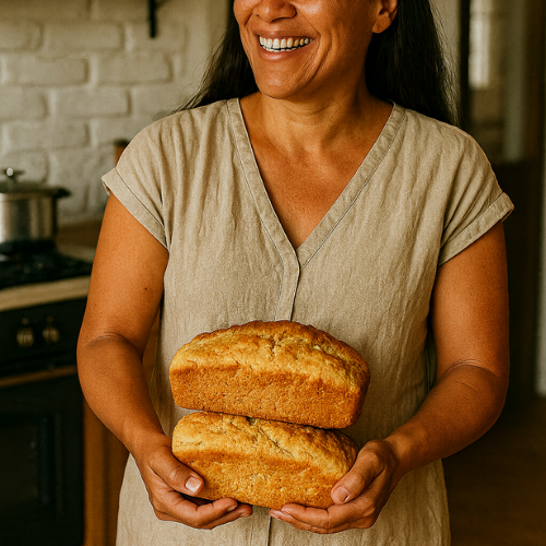 To'okutu - Tongan Coconut Loaf