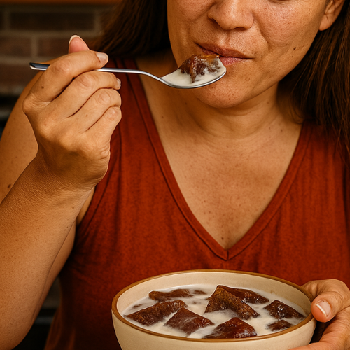 Poke Meika - Cook Island Banana Pudding