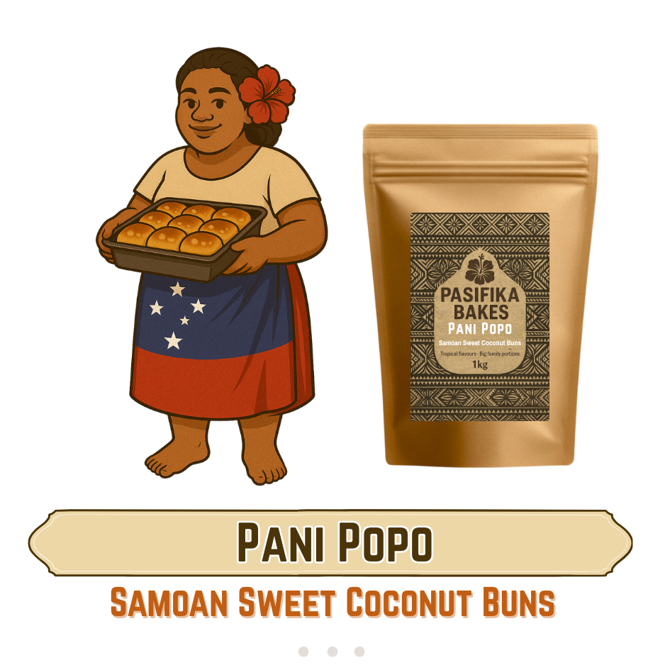 Pani Popo - Samoan Sweet Coconut Buns